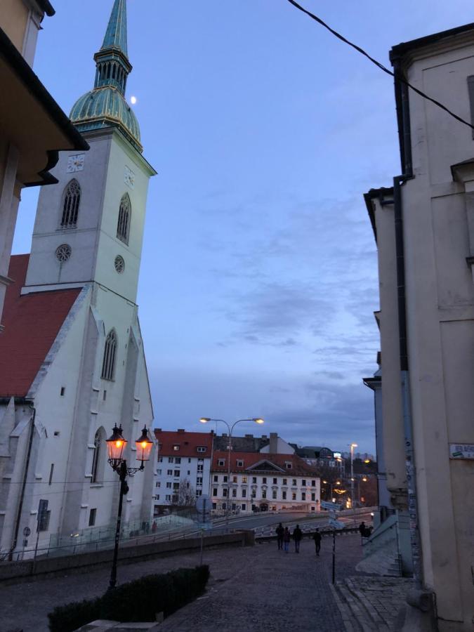 Pleasant Apartment Under The Bratislava Castle Bagian luar foto