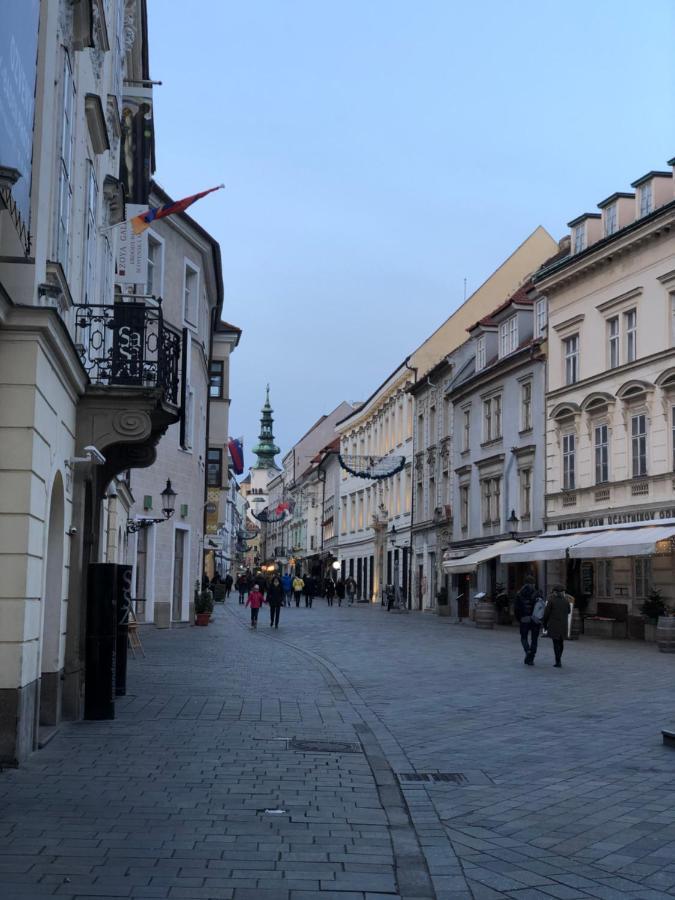 Pleasant Apartment Under The Bratislava Castle Bagian luar foto